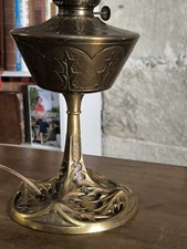 Lampe pétrole bronze d'occasion  Lunel