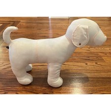Gap Vintage Denim Pelúcia Cachorro Filhote de Pelúcia Brinquedo Estátua Exibição Off-White Rebite Orelha, usado comprar usado  Enviando para Brazil