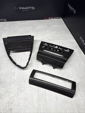 06-07 OEM BMW E63 E64 M6 painel frontal console central acabamento em carbono conjunto com 3 peças comprar usado  Enviando para Brazil