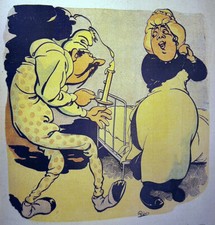 Estampe humoristique 1899 d'occasion Estampe humoristique 1899 d'occasion  Argenteuil