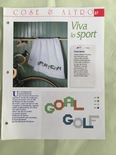 Schema punto croce usato  Tivoli