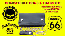 Portafoglio bikers personalizz usato  Taviano