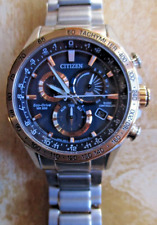 Relógio cronógrafo Citizen Eco-Drive solar masculino controlado por rádio 43mm CB5916-59L comprar usado  Enviando para Brazil