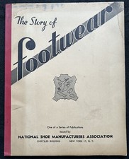 The Story of Footwear National Shoe Manufacturers Association 1945 66pp comprar usado  Enviando para Brazil
