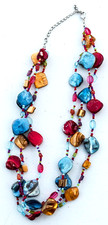 Multi strand colorful for sale  Roanoke