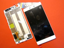 Wyświetlacz LCD + ekran dotykowy + ramka na pokrywę do monitora Huawei P8 5,2 " GRA-L09 biały na sprzedaż  Wysyłka do Poland