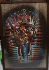 Quadro papiro tutankamon usato  Napoli