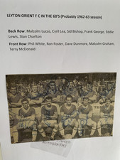 Leyton orient hand for sale  CHELMSFORD
