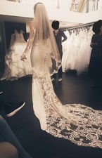 Brautkleid hochzeitskleid blue gebraucht kaufen  Weiden