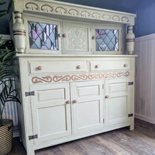 Court cupboard upcycled for sale  DURHAM