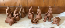 Terracotta creche nativity for sale  Cincinnati
