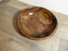 olive wood bowl for sale  WAKEFIELD