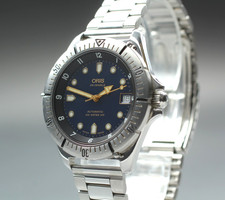 Usado, RARO [quase perfeito] relógio masculino ORIS 7401 DIVER 100m mostrador marinho automático fabricado na Suíça comprar usado  Enviando para Brazil