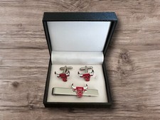 Chicago bulls cufflinks for sale  Hollister