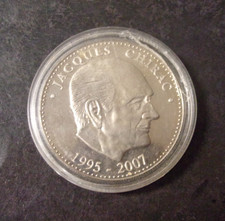 Médaille jacques chirac d'occasion  Agde