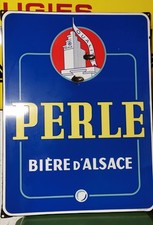 Plaque émaillée bière d'occasion  Bischoffsheim