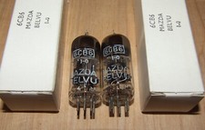 6CB6 MAZDA BELVU TOP "D" - GETTERS!  PAIR OF GREAT OF QUALITY TUBES OWN BOXES na sprzedaż  PL