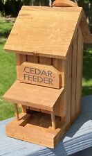 Cedar bird feeder for sale  Wilmington