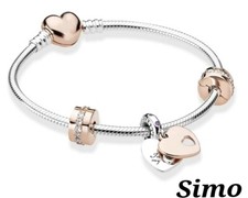 Bracciale donna argento usato  Italia