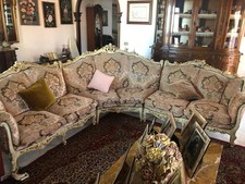 Elegante divano angolare usato  Roma