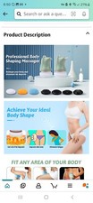 Body sculpting massager d'occasion  Expédié en Belgium
