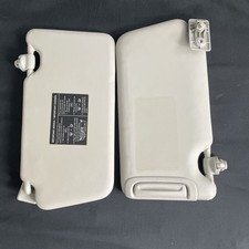 Conjunto de viseira solar para motorista e passageiro Nissan Versa 2012-2019 cinza 12-19, usado comprar usado  Enviando para Brazil
