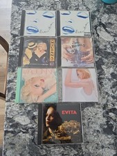 #156 lot 7 Madonna CDs Breathless Prayer Stories Remember Evita Erotica, usado comprar usado  Enviando para Brazil