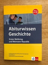 Abiturwissen geschichte erster gebraucht kaufen  Heroldsberg
