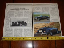 Intermeccanica porsche speedst for sale  Phoenix