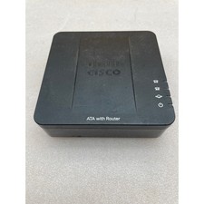 Adaptador de telefone analógico Cisco SPA122 2 portas VoIP SIP roteador somente unidade ATA comprar usado  Enviando para Brazil