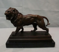 Statue sculpture lion d'occasion  Jeumont