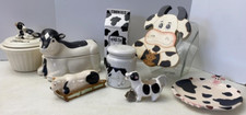 Usado, Acessórios de cozinha para vacas (lote)_peças vintage_ preto e branco comprar usado  Enviando para Brazil