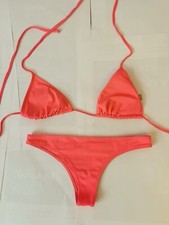 Bikini pièces corail d'occasion  Antony