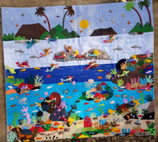 Arpillera quilted wall for sale  Kerrville