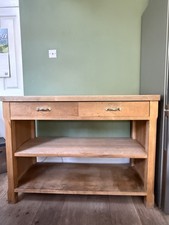 Oak butchers block for sale  LONDON