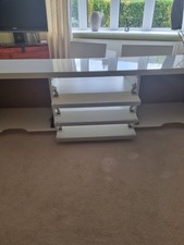 Bench white high for sale  BATLEY