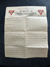 Ww1 1915 ymca for sale  CORSHAM
