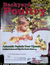 Backyard poultry magazine for sale  Lexington