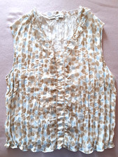 Bluse ärmellos plissee gebraucht kaufen  Bielefeld