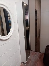 Scarpiera legno bianca usato  Roma