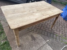 victorian pine table for sale  DONCASTER