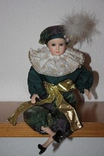 Harlekin pierrot porzellan gebraucht kaufen  Bodenwöhr