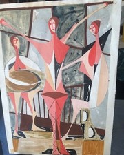 Spendido acquarello cubista usato Spendido acquarello cubista usato  Catanzaro