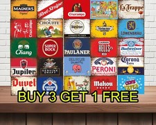 Metal beer signs for sale  EDINBURGH