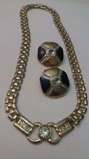 Collana orecchini vintage usato  Milano