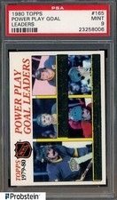 1980 Topps Hockey #165 Power Play Goal Leaders PSA 9 Estado perfeito comprar usado  Enviando para Brazil