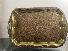 Vintage brass etched for sale  Atlanta