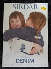 Sirdar kids denim for sale  NORTHAMPTON