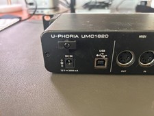 Interface de áudio/MIDI USB Behringer U-Phoria UMC1820 - Preto comprar usado  Enviando para Brazil