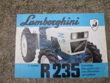 Prospectus tracteur lamborghin d'occasion  Onet-le-Château